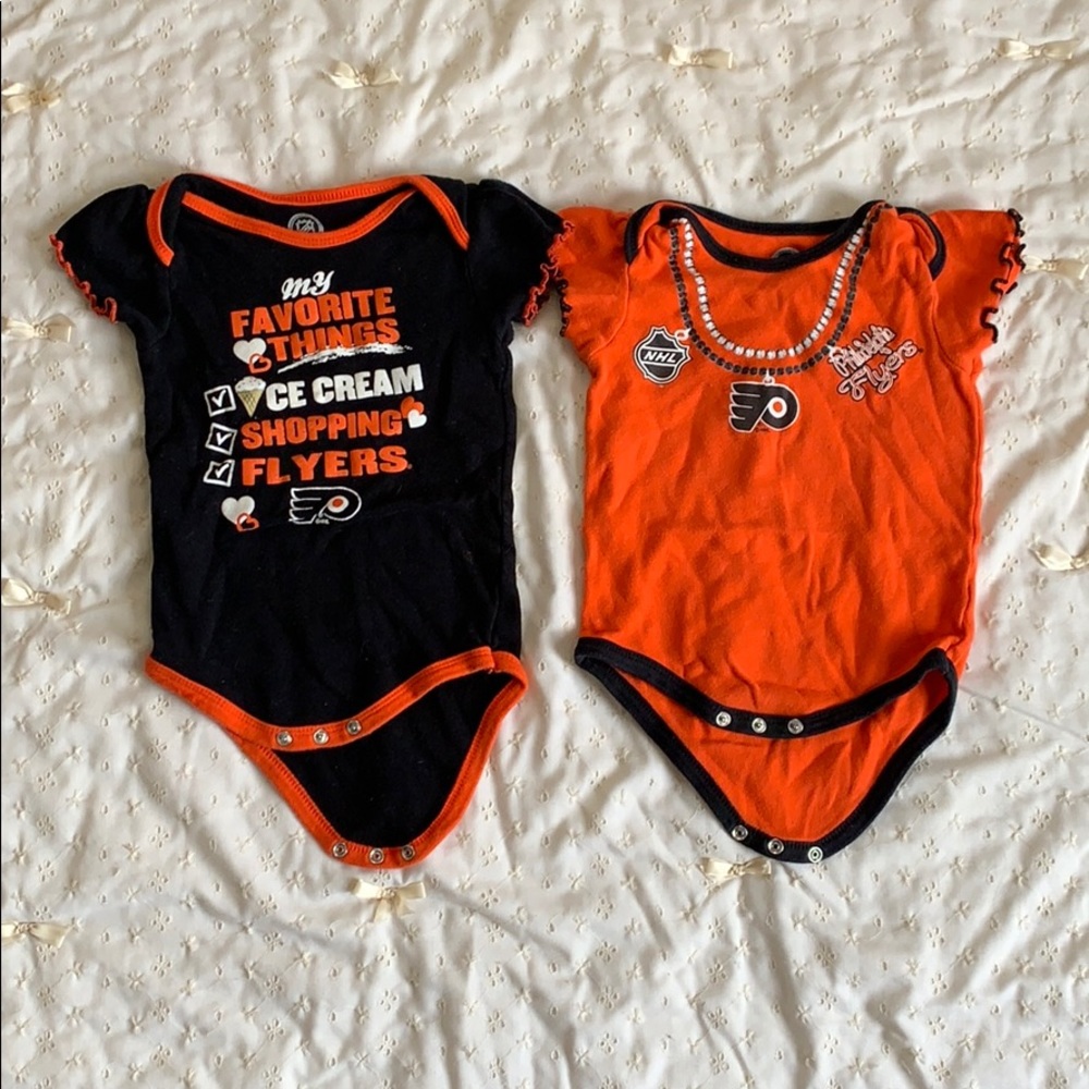 Philadelphia Flyers onsies 🏒🏒🏒